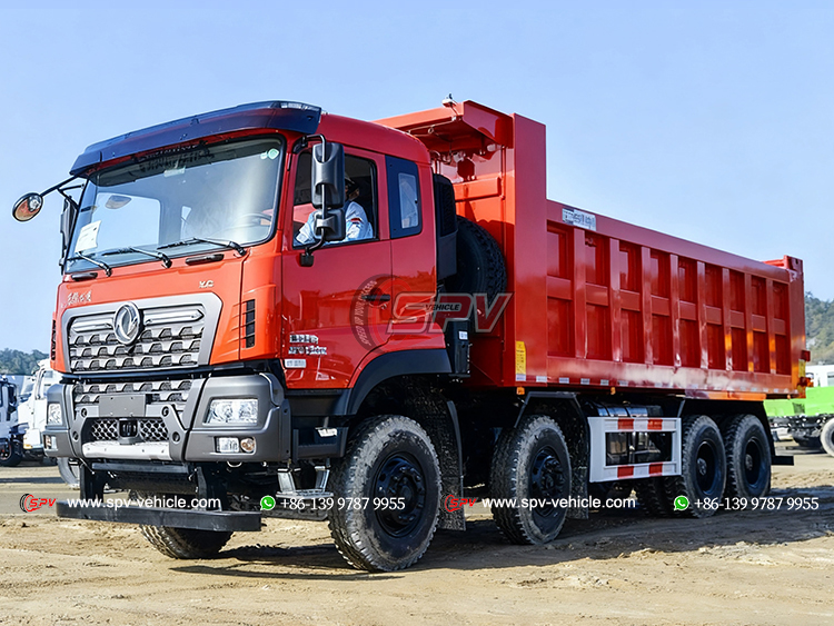 DONGFENG 4 Axles Dumper Truck - Front Left Side